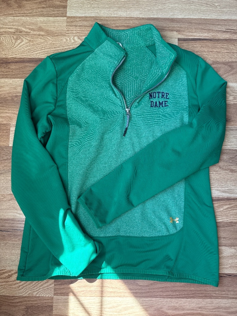 Under Armour Notre Dame zip up